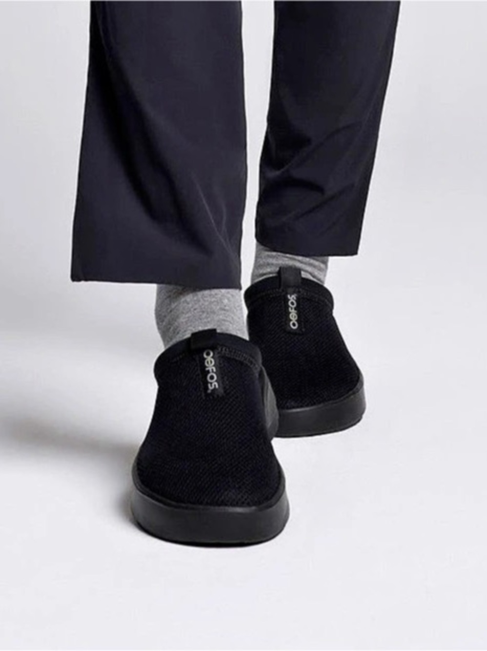 OOFOS OOcoozie Sport Mule Black Slip-On Shoes - Women’s 8 - Picture 8 of 9